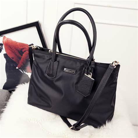 designer nylon bag|stylish nylon tote bags.